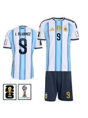 Julian Alvarez 2026 World Cup Soccer Jersey Suit Set